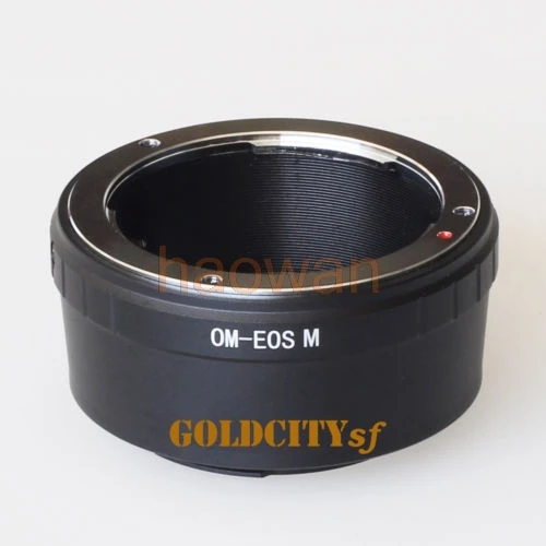 Переходное кольцо для объектива olympus OM объектив canon EOSM EF-M беззеркальных Камера