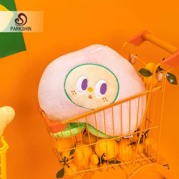 

Parkshi Decorative Peach Fruit Seat/Chair/Car/Spfa Core Cushion Soft Home Textiles Throw Cushion For Sofa Special Shape Pillow