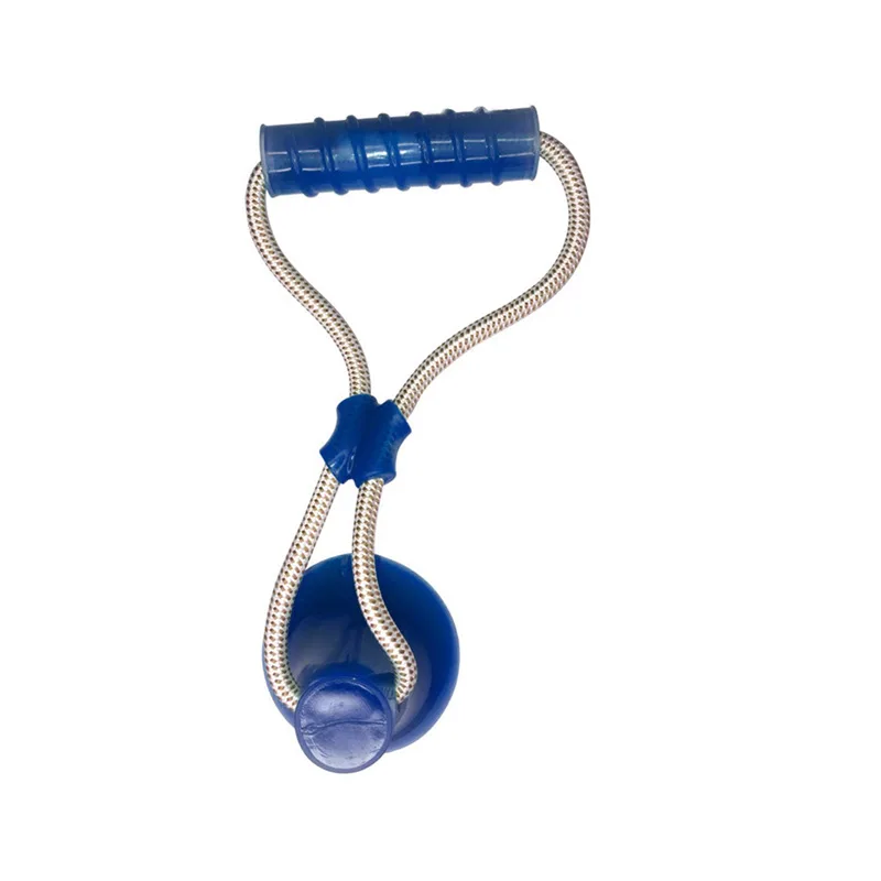 Pet Molar Bite Toy For small Medium Dogs Pets Supplies Dogs Tooth Cleaning Toys With Suction Cup Pets Tug Rope Chewing Toys