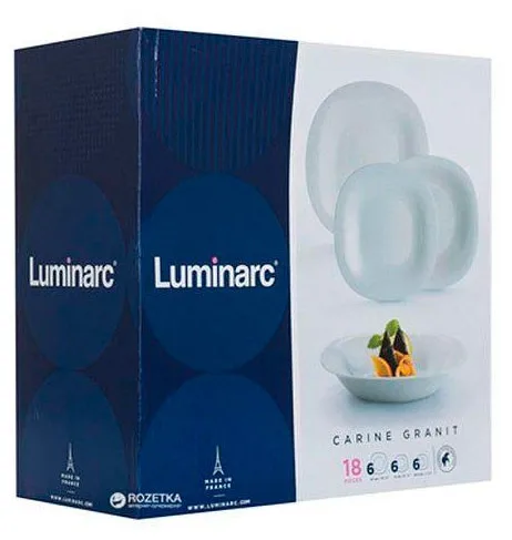 Сервиз обеденный Luminarc Carine Granit, 18 предметов