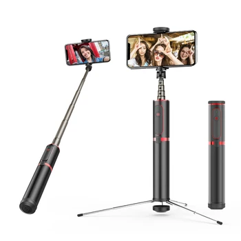 

Portable Handheld Monopod Bluetooth Selfie Stick Smart Phone Camera Tripod with Wireless Remote For iPhone Xiaomi Huawei tripode