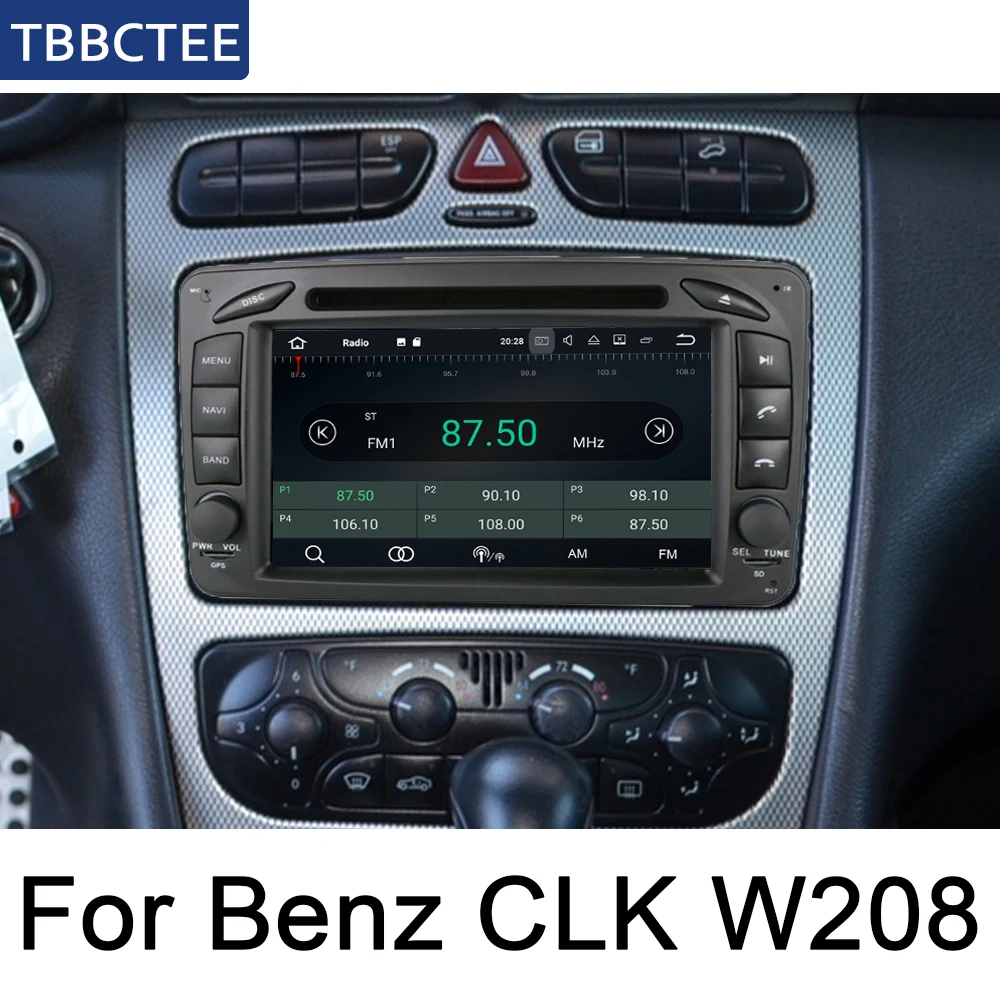 Для Mercedes Benz CLK C208 W208 1996~ 2008 NTG автомобильный Радио dvd-плеер gps навигация Android HD Displayer система аудио видео стерео