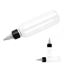 1 шт. 30 мл пустые флаконы с чернилами для татуировки, закручивающаяся крышка, пластиковый прозрачный контейнер для пигмента для татуажа, аксессуары для татуировки