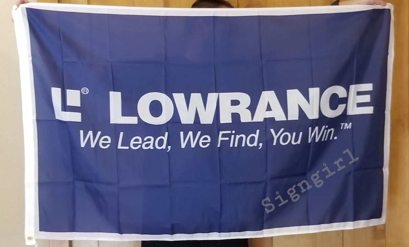 3ft x 5ft 3 x5ft Lowrance бас баннер, флаг печати баннер, флаг из полиэстера Размеры 150x90 см