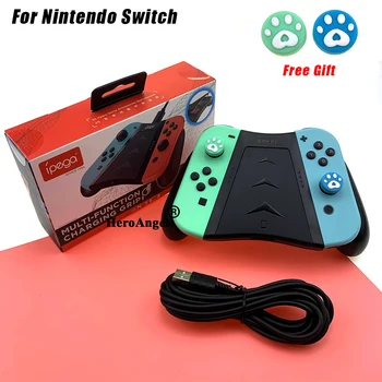 

Multi-Function Charging Grip For Nintendo Switch NS Comfortable & Ergonomic Charger Handle Case Charge Play Kit Game Card Slots