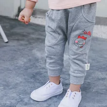 Г. Весенне-осенние детские штаны в Корейском стиле с рисунком из мультфильма «большая задница»; Детские повседневные Леггинсы