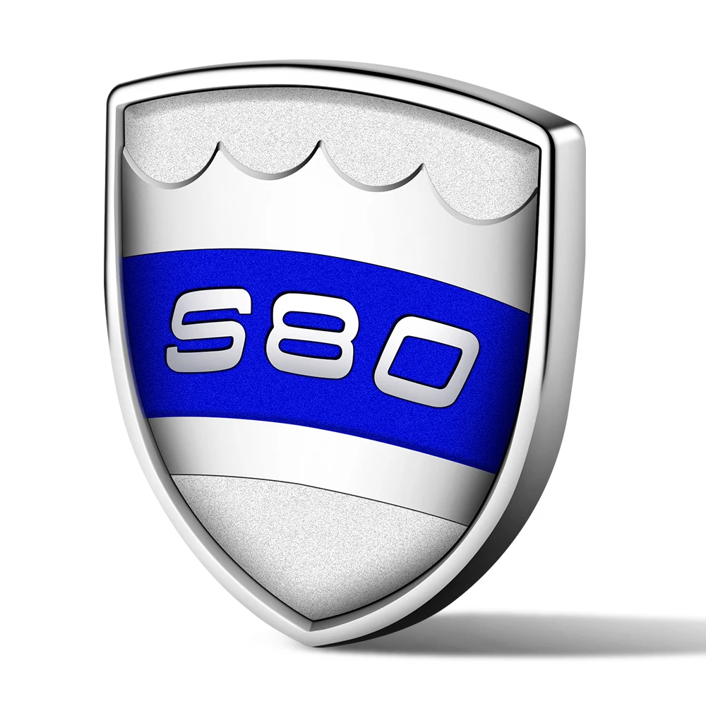 1 20 шт. металлический значок наклейка с именной табличкой для VOLVO S60 S80 S90 V40 V60 V90 XC40