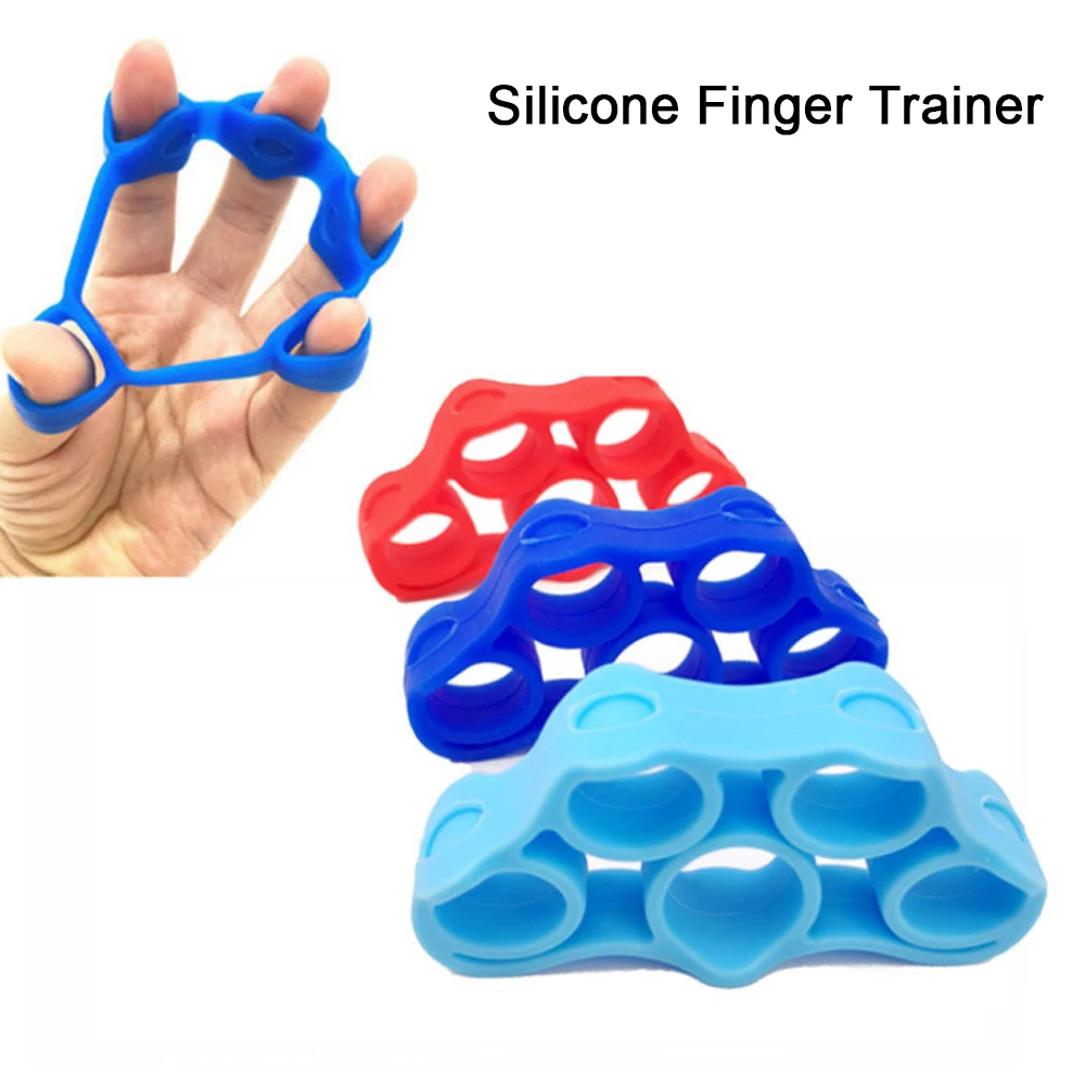 Силиконовый захват для пальцев силовой тренажер лента сопротивления рукоятка