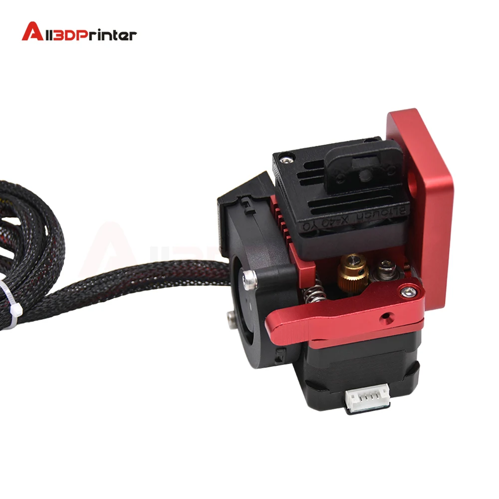 Direct Drive Hotend Kit com Polia Extrusora de Ventilador Turbo Atualização Mk8 12v 24v Ender3 Ender5 Cr10s Pro Anet a8 - Imagem 2
