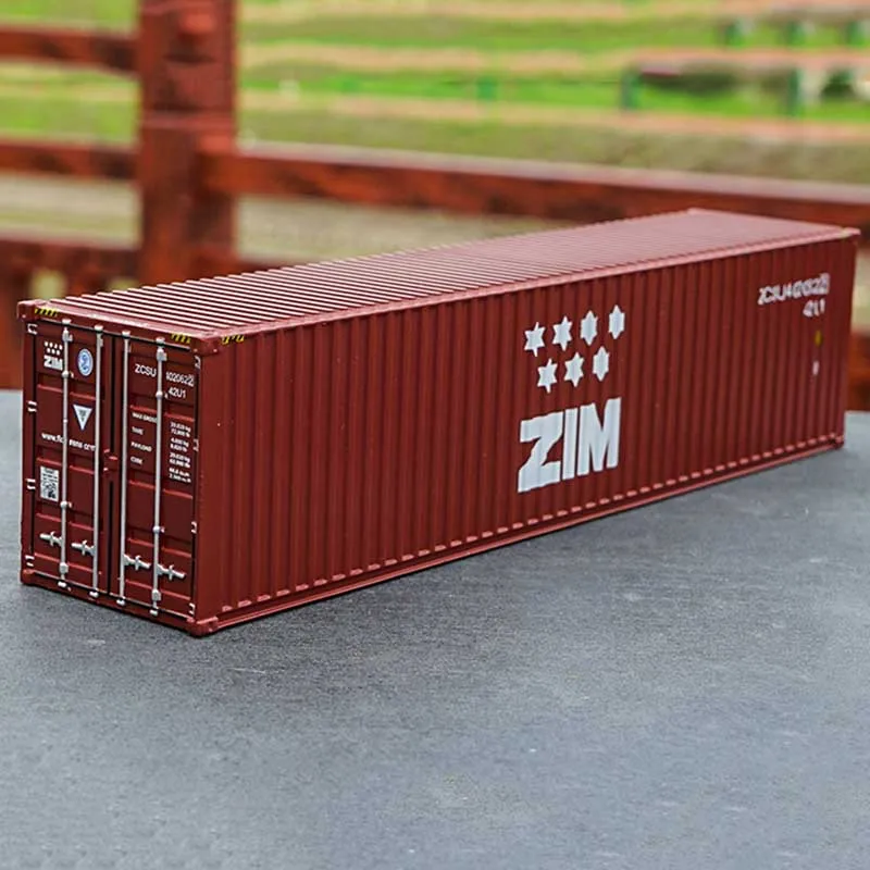 1/50 масштаб цинковый сплав Международная контейнера модель логистика подарок 20 40'GP контейнер из сплава модель игрушки