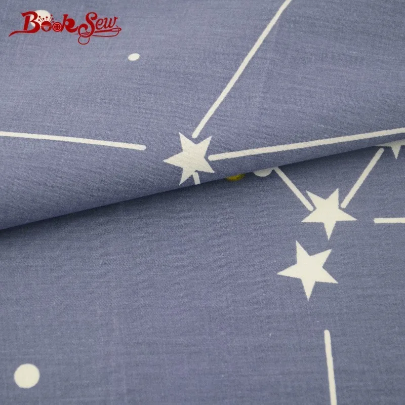 Переплетная ткань Booksew 100% хлопок Twill темно синий текстиль сделай сам швейная