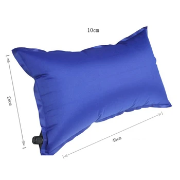 

Summer Camping Hiking Air Cushion New Outdoor Automatic Inflatable Pillow Travel Air Pad For Hiking Men Print Bag Travel