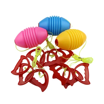 

Children Shuttle Ball Outdoor Zoom Sliding Ball Game Kindergarten Parent-Child Interactive Double Combination Toy for 2 Players