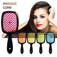 1Pcs Professional Hair Massage Comb Salon Hair Care Styling Tool Anti Tangle Anti-static Hairbrush Head Massager Comb 1