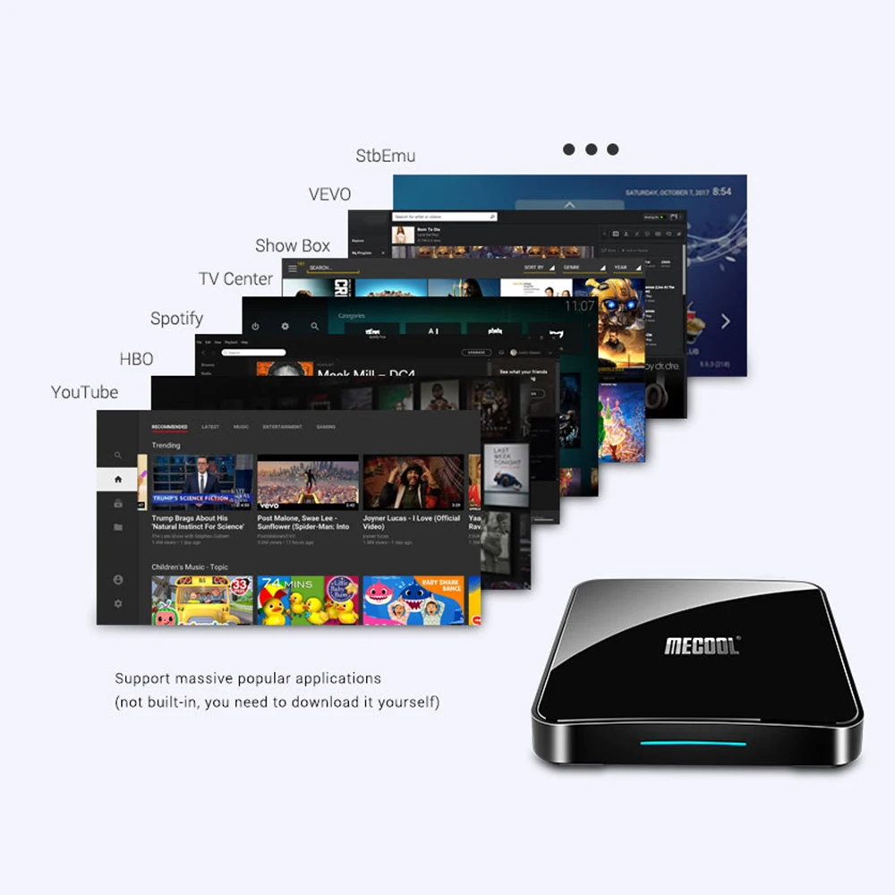 Android 9,0 Smart tv Box WiFi Bluetooth сетевая приставка 4K 5G Dual Wifi BT4.0 KM9 PRO 4G 128G USB 3,0