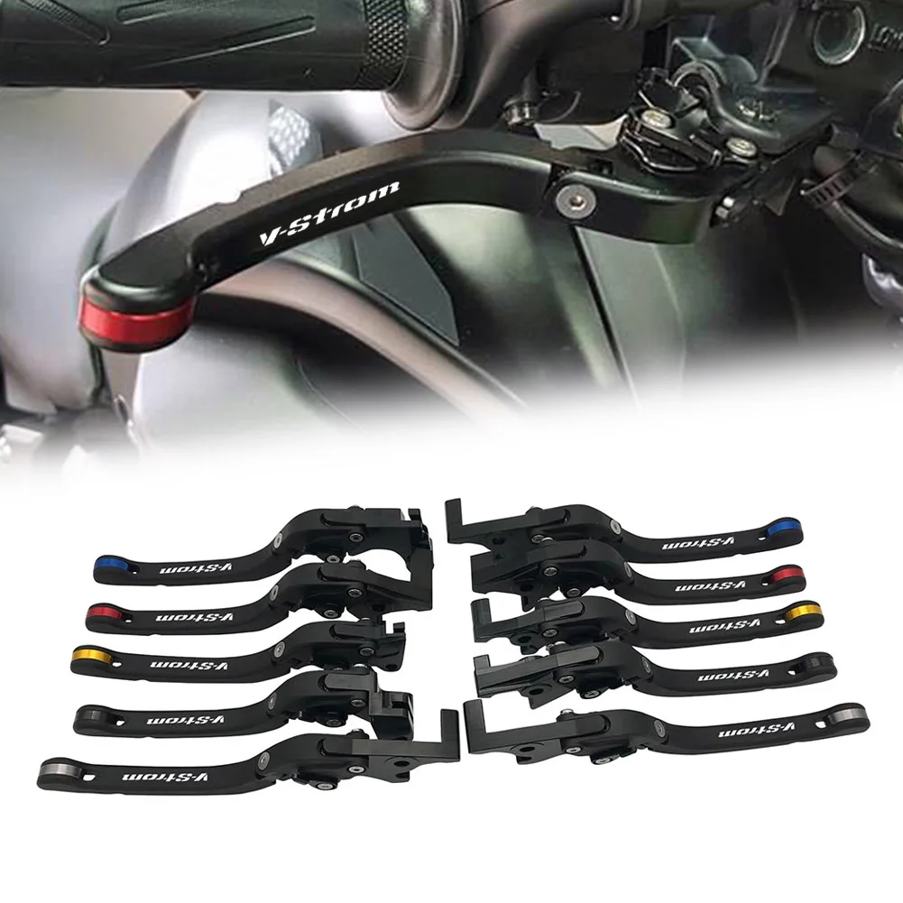 

SEMSPEED For Suzuki DL650/V-STROM/XT 2011-2020 250 V-Strom 2018-2020 Motorcycle CNC Foldable Brake Clutch Levers Handle Grips