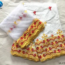 LIULANZHI Африканский базин ткани 5+ 2 ярдов хлопок Базен riche ткань с камнями Новое поступление Нигерия Базен кружевная ткань ML47B46