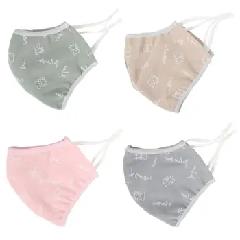 

5pcs Cotton PM2.5 Anti Haze Mouth Mask Breathable Anti Dust Respirator Windproof Mouth-muffle Anti Fog