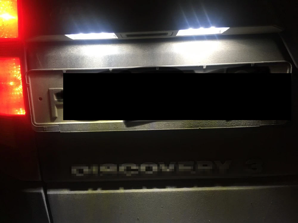 2 шт./компл. светодиодный номерного знака светильник для Land Rover Discovery 3 4 freelander 2 для диапазон Rover Range Rover Sport авто номерной знак лампы