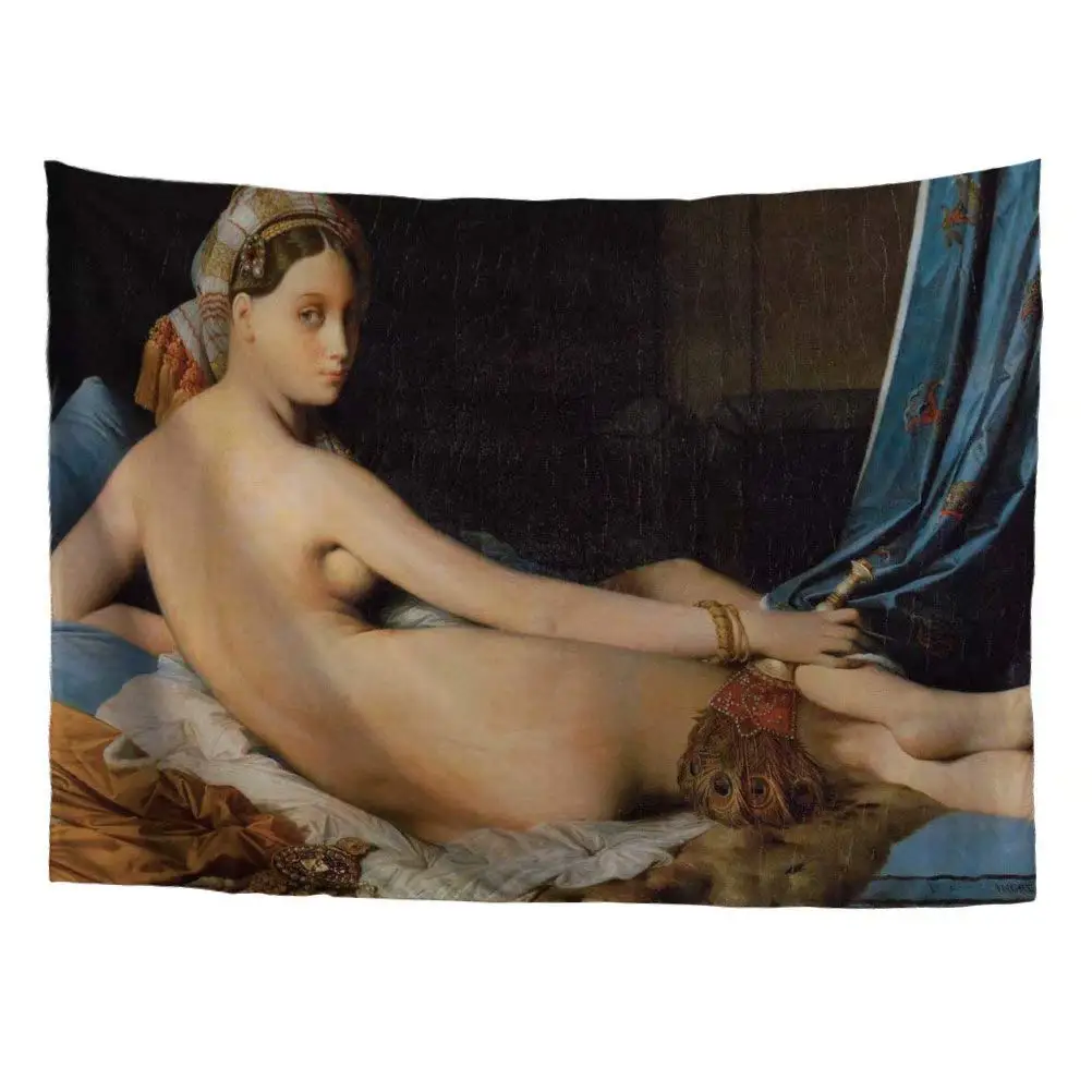 

World Classic Art Masterpiece Tapestry Series Jean Auguste Dominique Ingres Grande 1814