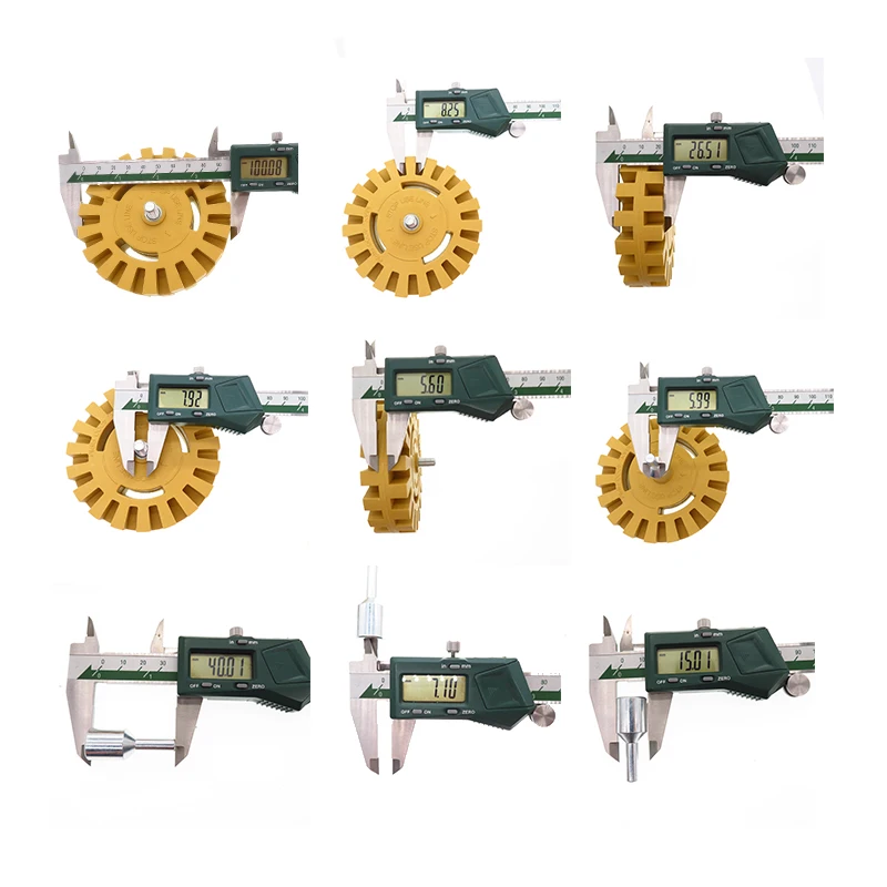 橡胶打磨轮4寸锯齿4