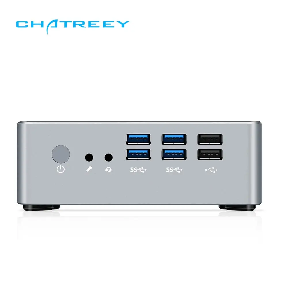  DDR4 core i5 i7 mini pc nuc nvme ssd desktop-computer triple display thin client metall fall