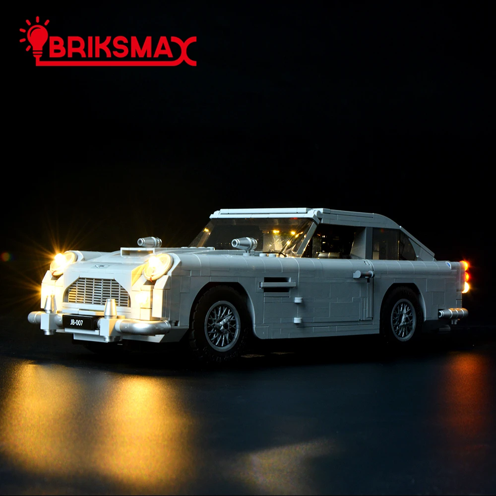 

BriksMax Led Light Kit For Creator Series James Bond Aston Martin DB5 Light Set Compatible With 10262 (NOT Include The Model)