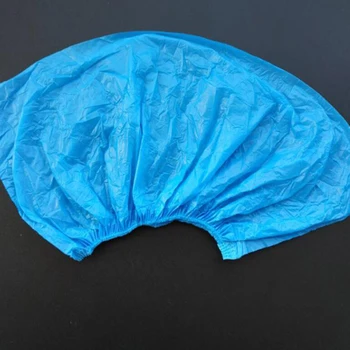 

100Pcs Disposable Thick Pe Shoe Cover Waterproof And Dustproof Convenient And Comfortable Home Shoe Cover