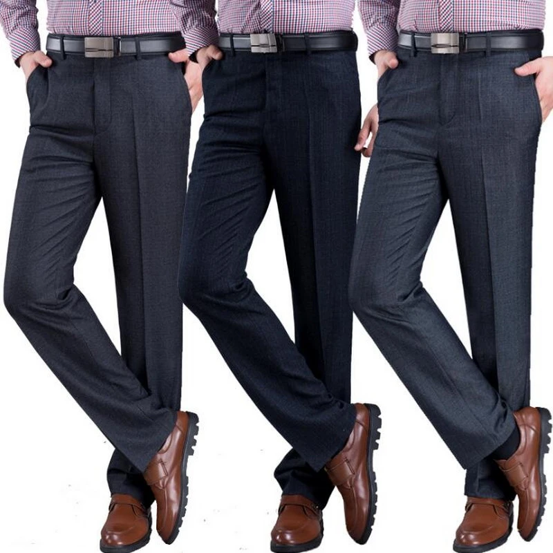 mens denim dress slacks