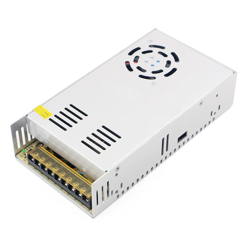 Power supply DC12V 30ampAC100-120V 200-240V Temperature control fan power supply 12v 30a PSU LED Light Device