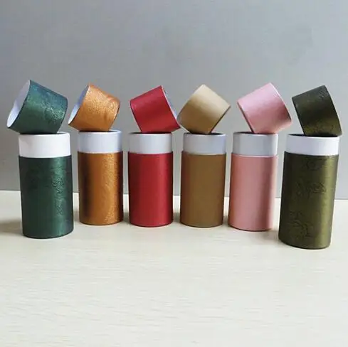 

50pcs 10ml Oil bottle packaging gift box paper tube packing box paper tube box with lid round paper cardboard