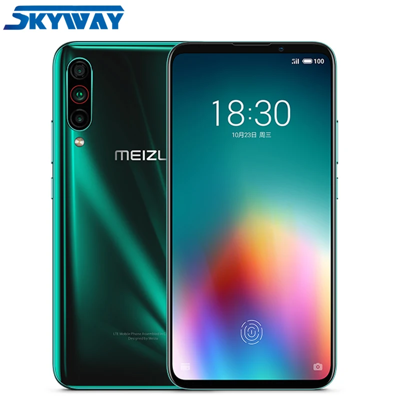 Оригинальный Meizu 16 T 4G LTE 6 ГБ 128 Восьмиядерный процессор Snapdragon 855 5 дюймов 2232x1080 P на