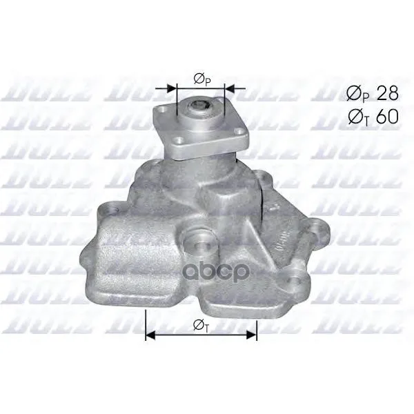 F-114_помпа! Ford Transit 2.5d/Td 85-00 Dolz F114 Dolz арт. F114