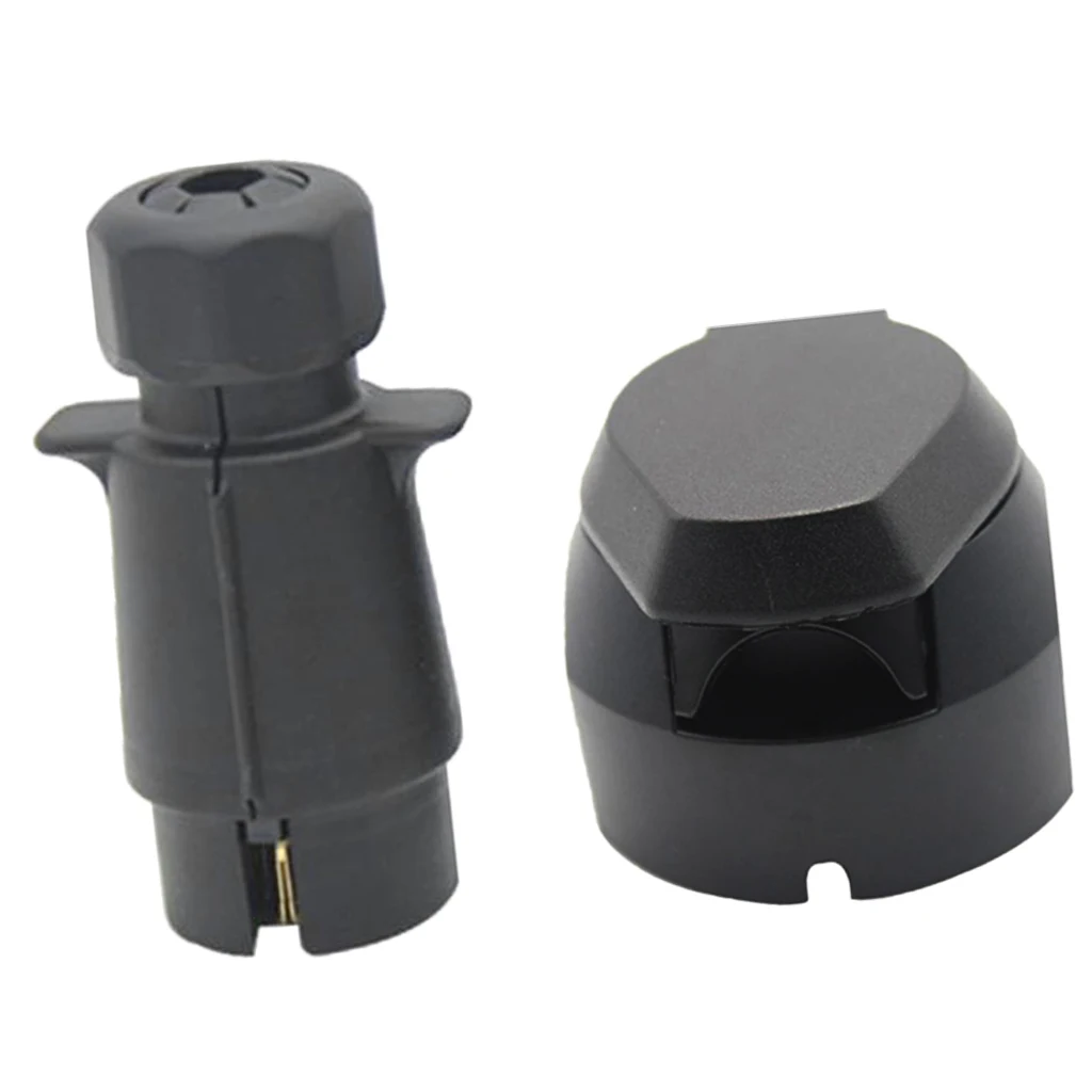 7 Pin Plug & Socket Towing Electrics Kit  Trailer Caravan New