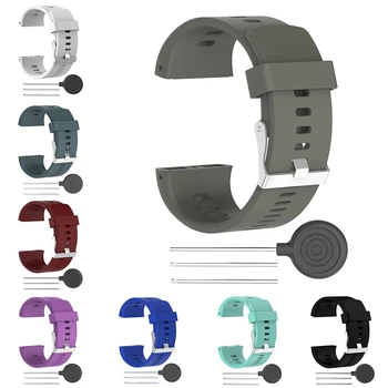 

Strap Adjustable Silicone Watch with Replacement Accessories for Polar V800 Sports Watch Accessories