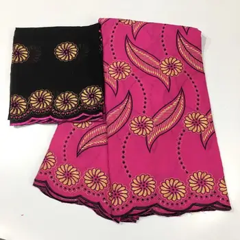 

Cotton lace fabric swiss voile lace tissu african swiss voile lce with stones for wedding dress 5+2yards/lot