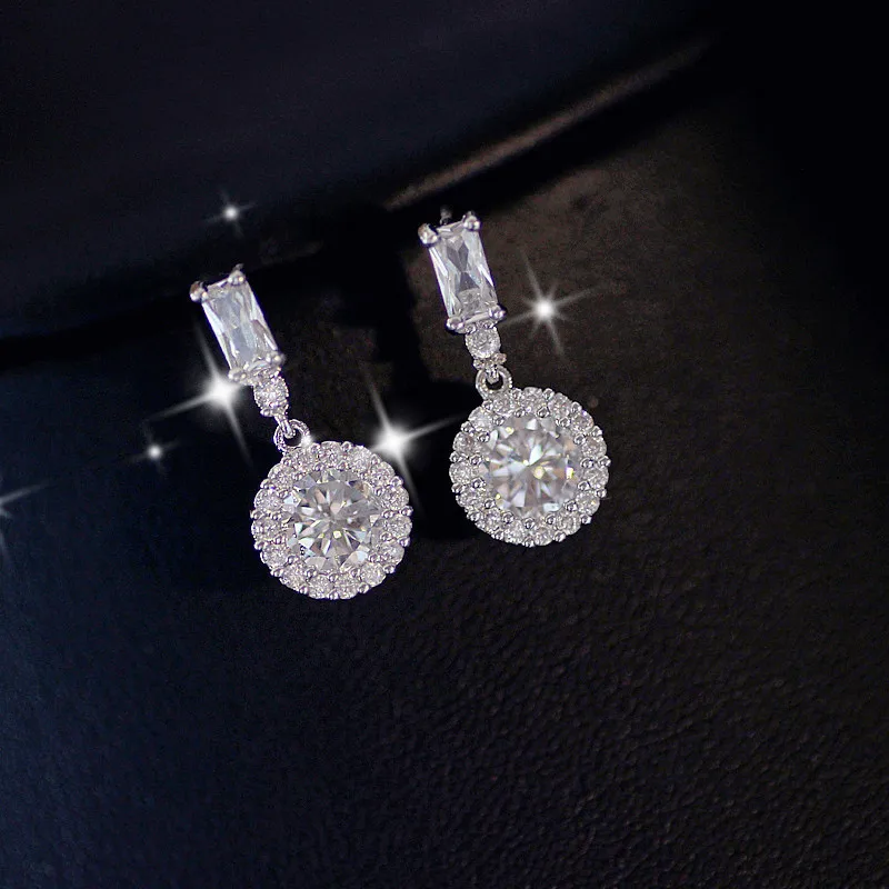 Новые серьги европейские Кристаллы из Swarovski Красочные Серьги с рождественскими снежинками Шарм для женщин подарок хорошее ювелирное изделие