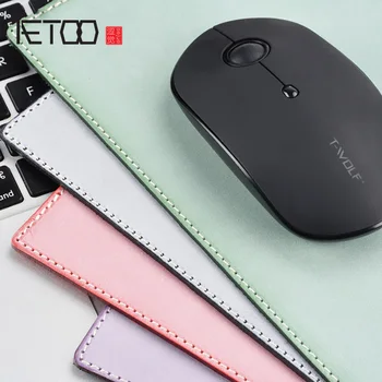 

AETOO Leather mouse pad, business desk pad, leather waterproof tabletop leather pad, leather pad
