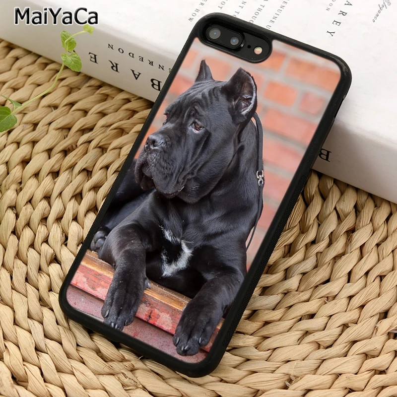MaiYaCa чехол для телефона с итальянскими собаками тростниковый мастиф iPhone X XR XS 11 12