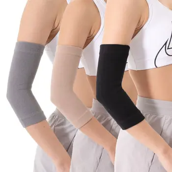 Unisex Ultra Dunne Elleboog Brace Compressie Mouw Litteken Cover Up Arm Beschermers Q1FF Unisex Ultra Dunne Elleboog Brace Compressie Mouw Litteken Cover Up Arm Beschermers Q1FF