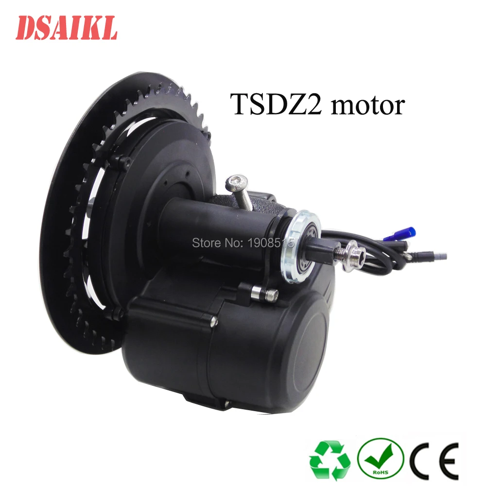 Best Tongsheng 250W 42T VLCD5 TSDZ2 electric bicycle central mid motor with Torque Sensor 3