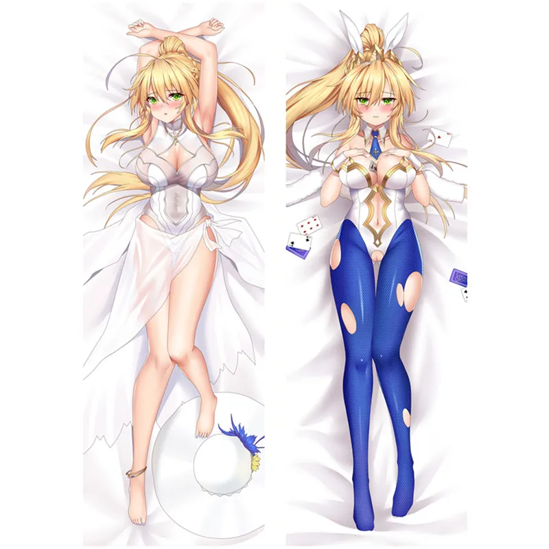 Аниме Fate/Grand/Zero Saber Наволочки Dakimakura Чехол сексуальные девушки 3D двухсторонняя постельные принадлежности обниматься тела Чехол FT40 - Цвет: Polyester