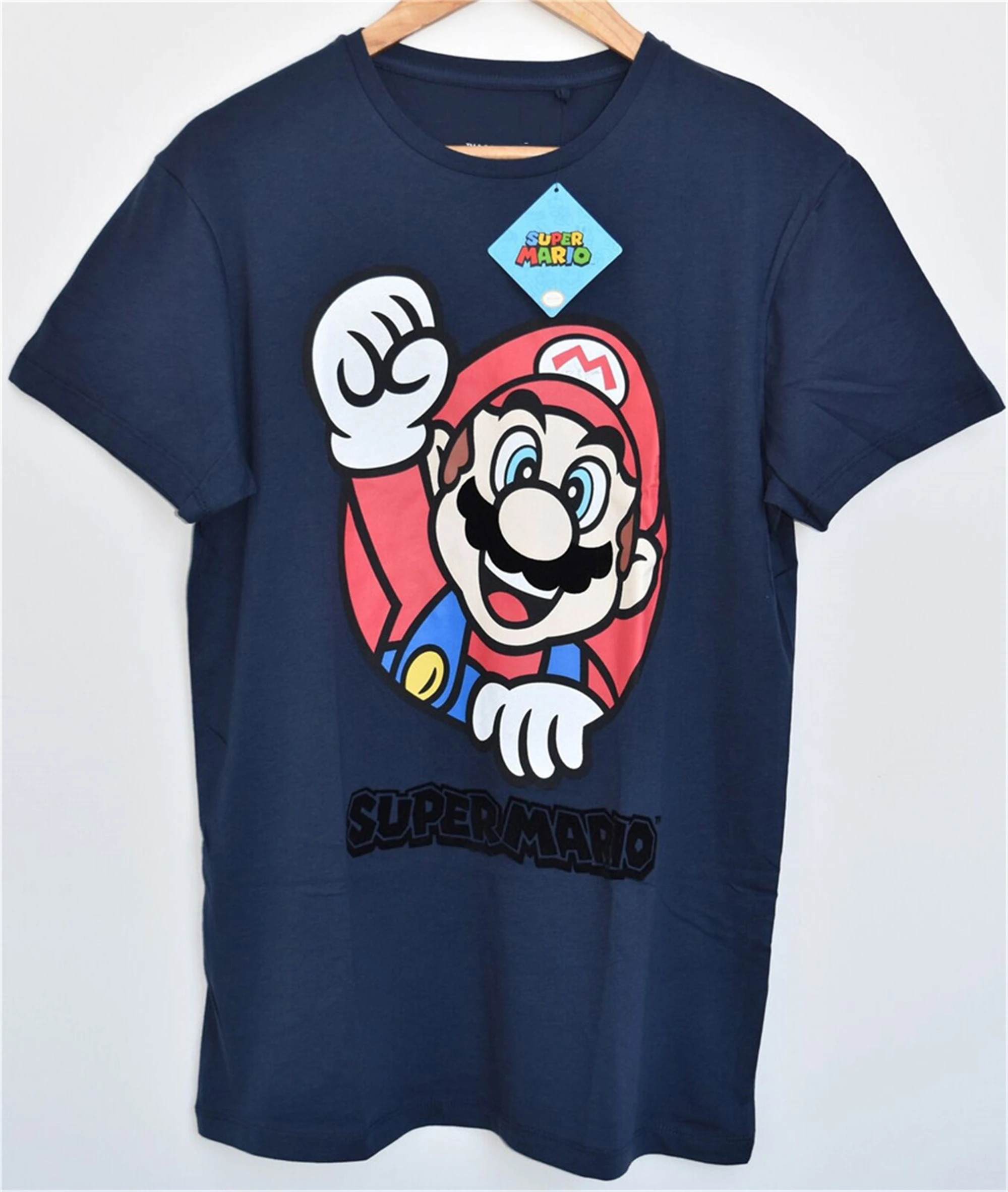 Dekan Withered vene Primark Super Mario T Shirt Men's Nintendo Gamer Navy Uk Sizes M Xxl Tops  Tee Shirt Street Wear Fashion|T-Shirts| - AliExpress