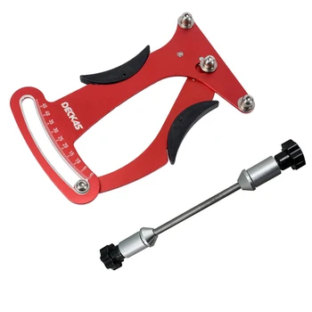 

Bicycle Wheel Bike Spoke Tension Meter Indicator Tensiometer Meter with Mechanic Wheel Truing Stand Bike Adapter Wheel Maintena