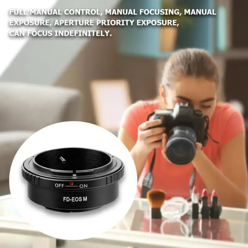Крепление переходное кольцо для Canon объектив FD для EF EOS Крепление камеры видеокамера точная обработка без износа объектива Защита