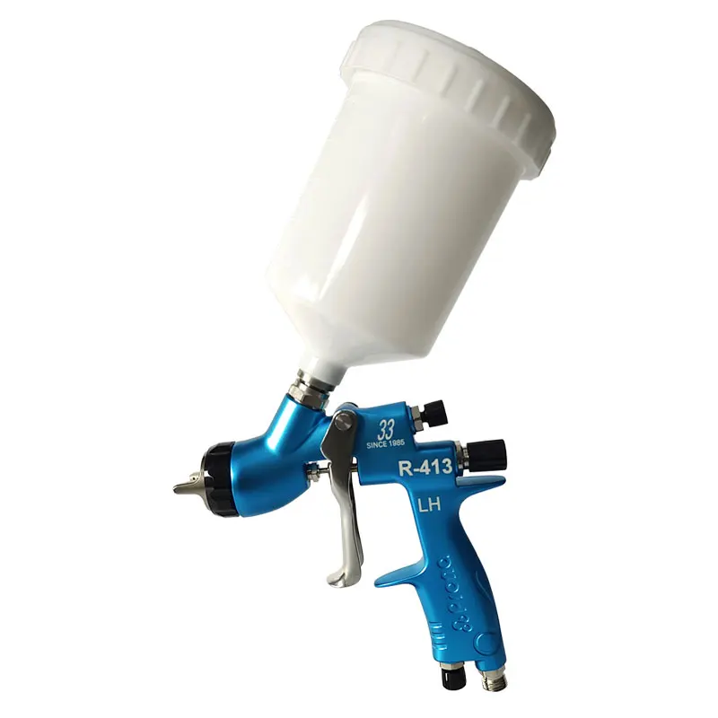 Original Taiwan Polaroid R-43 Manual Spray Gun Low Pressure Environmental Protection Car Paint Spray Gun High Atomization Pot taiwan 5100 spray gun low pressure environmental protection spray gun upper pot 1 4 pneumatic manual water based paint spray gun