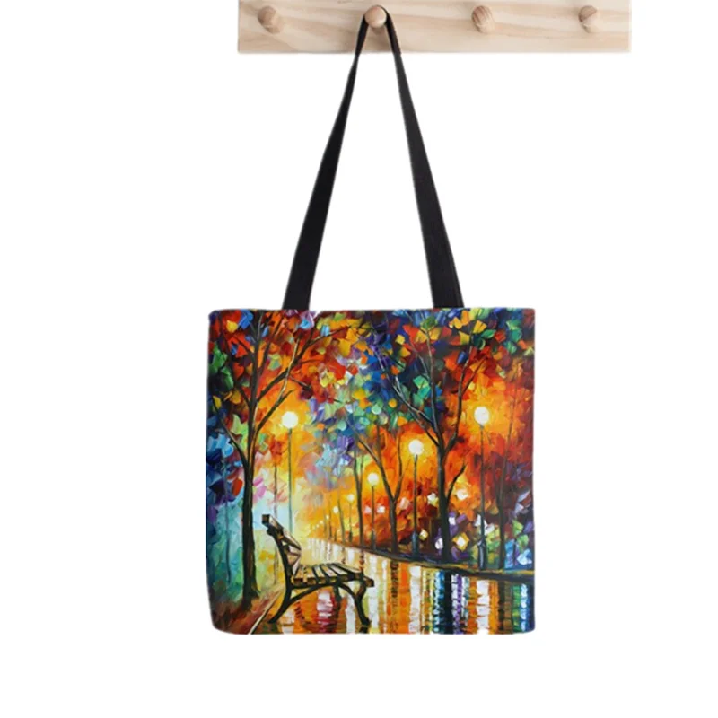 2021 Shopper Sweet Lemon Cartoon Printed Tote Bag women Harajuku shopper handbag girl Shoulder shopping bag Lady Canvas Bag