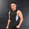 FANNAI – gilet de course à sec pour hommes, chemise d'entraînement, de Fitness, combinaison de Sport moulante sans manches, T-Shirt Crossfit 1