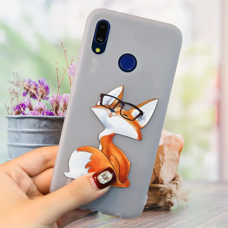 Для huawei Y6 чехол для huawei P Smart плюс чехол Y5 Lite Y6 Y7 Prime Y3 Y9 чехол из мягкого силикона 3D задняя крышка