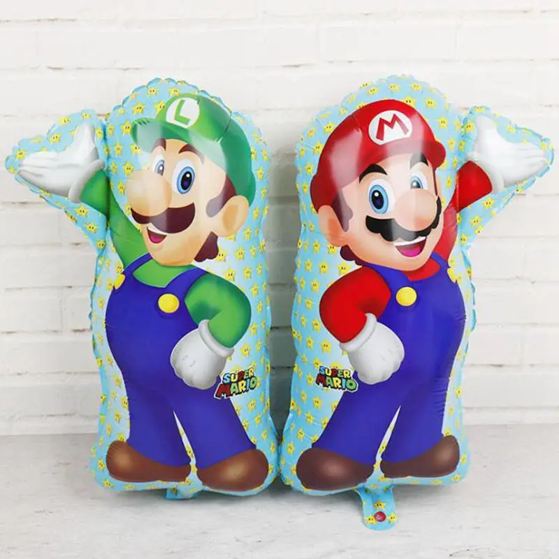 1 шт./лот воздушные шары Super Mario для мальчиков и девочек на день рождения вечерние